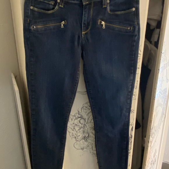 Gently used Paige Indigio Zip Jeans/ 28 - Picture 8 of 14